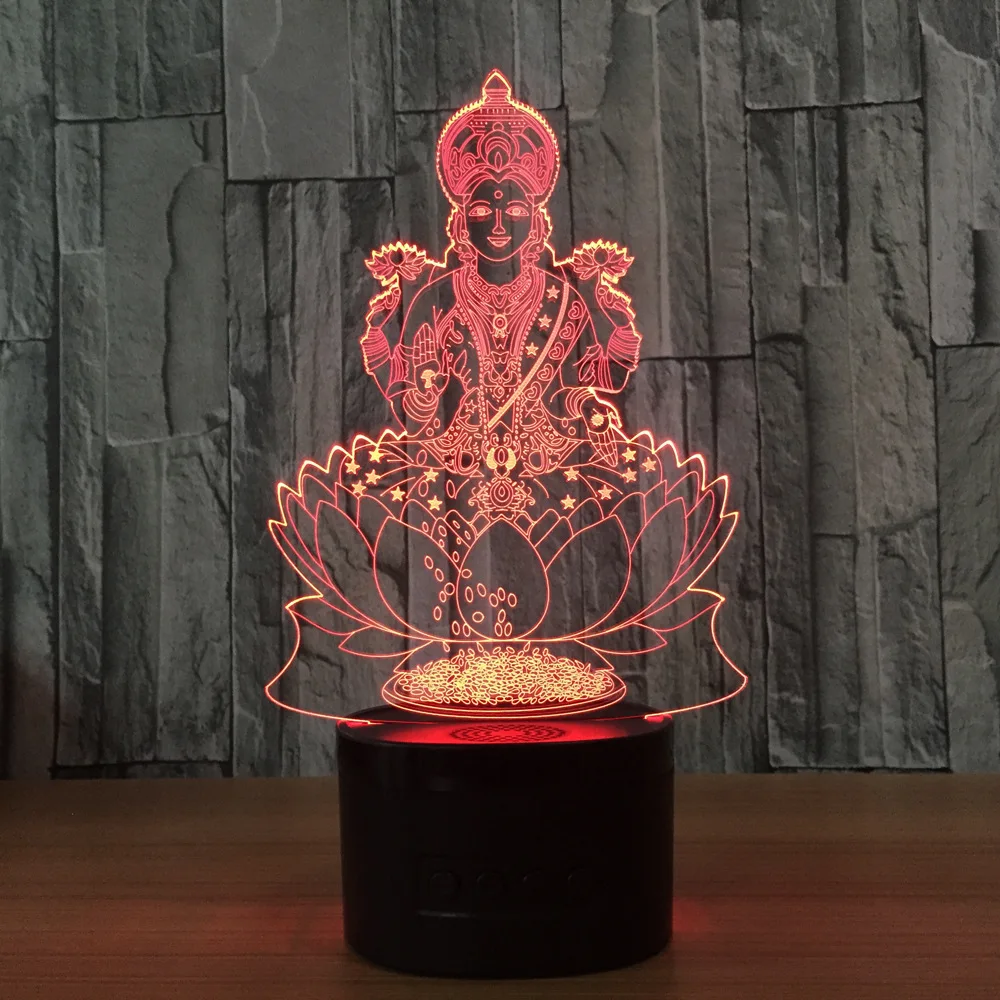 Lampe De Chevet De Chambre 3d настольная лампа Luminaria De Mesa рождественские подарки 3D ночные огни удаленные настольные лампы реагирующие на прикосновения