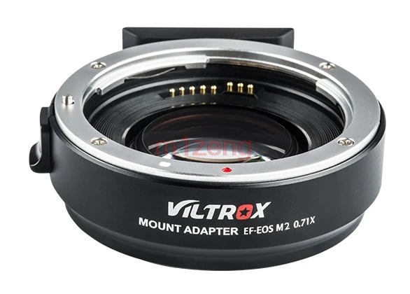 

EF-EOSM 0.71x auto focus Focal Reducer Booster Lens Adapter Ring for canon EF Lens to EF-M EOSM/M2/M3/m5/M6/M10/m50/m100 camera