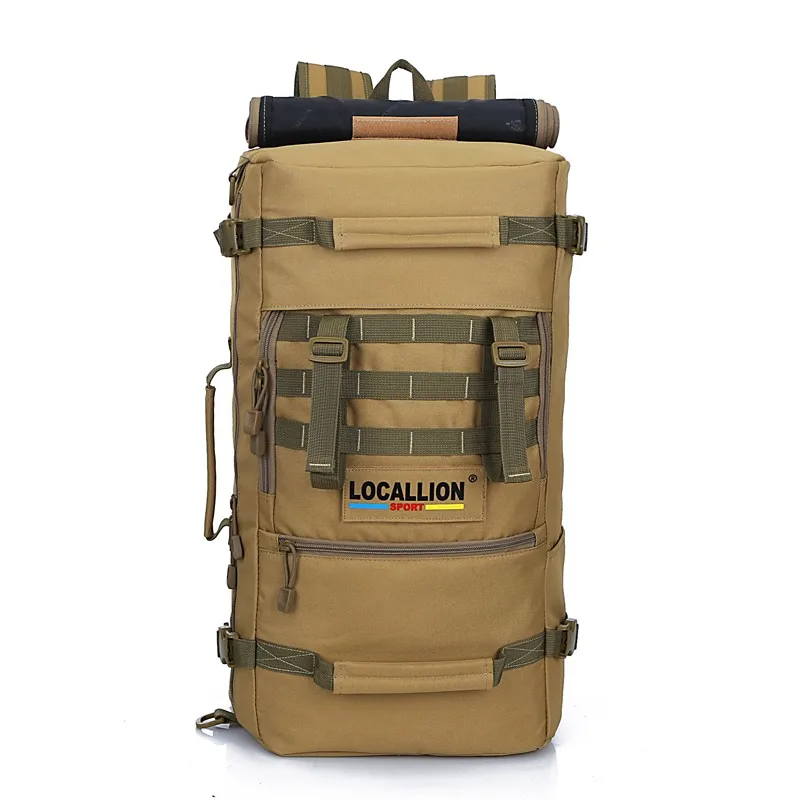 Bolsas de Montanhismo Mochila de Acampamento Mochila de Viagem dos Homens Novo Bolsa Militar Tático Caminhadas Mochila N329 2020 50l 17 2019 50L Novo Sacos de Montanhismo saco