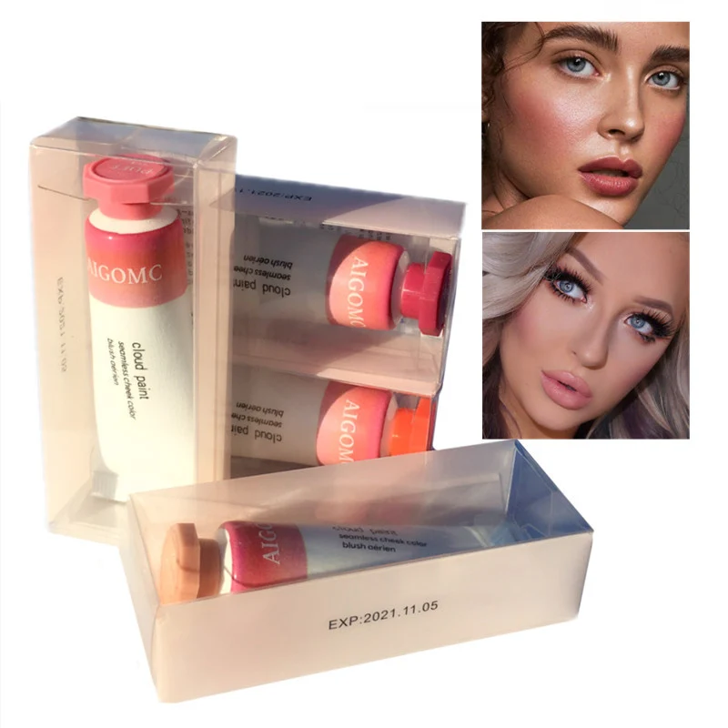 

Liquid Blusher Natural 6 Color Long Lasting Silky Face Cheek Contour Makeup Drop Ship