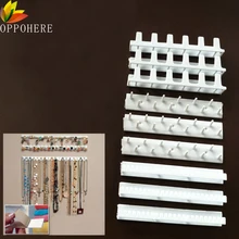 OPPOHERE ювелирные изделия дисплей висячие серьги ожерелье кольцо штанга для крючков липкие крючки 9X ювелирное шоу пластик