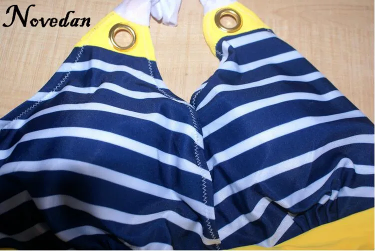 DB24115 one piece swimsuit dress-8