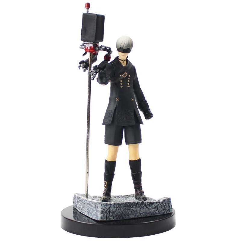 Игрушечная автоматная фигурка НИР 15 см YoRHa 9S № 9 Тип S с оружием Коллекционная