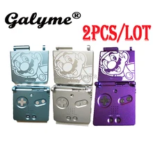 2 шт./лот Mars мультфильм Пластик Корпус В виде ракушки чехол Ремонт Часть Для GBASP gameboygb Advance SP w/Экран объектив мальчик гпоб dmg консоли