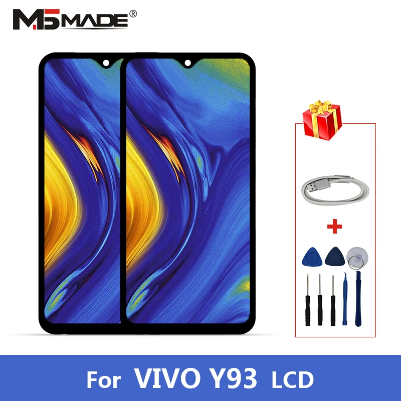 

6.2" Original For Vivo Y93 Y93S Y93ST LCD Display Touch Screen Digitizer Assembly Parts For Vivo Y93 Display Screen Free Gift