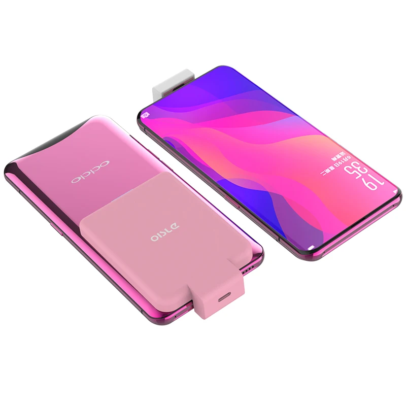 

Type-C Portable Charger For One Plus 6 6T 5 5T 3T 7 Pro Slim External Battery Pack Battery Charger Case 4500mAh Cute Power Bank
