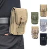 Outdoor Climbing Bags Tactical Molle Holster Vest Card Carrier Bag Mini Multi-function Hook Loop Travel Belt Waist Bag ► Photo 1/6