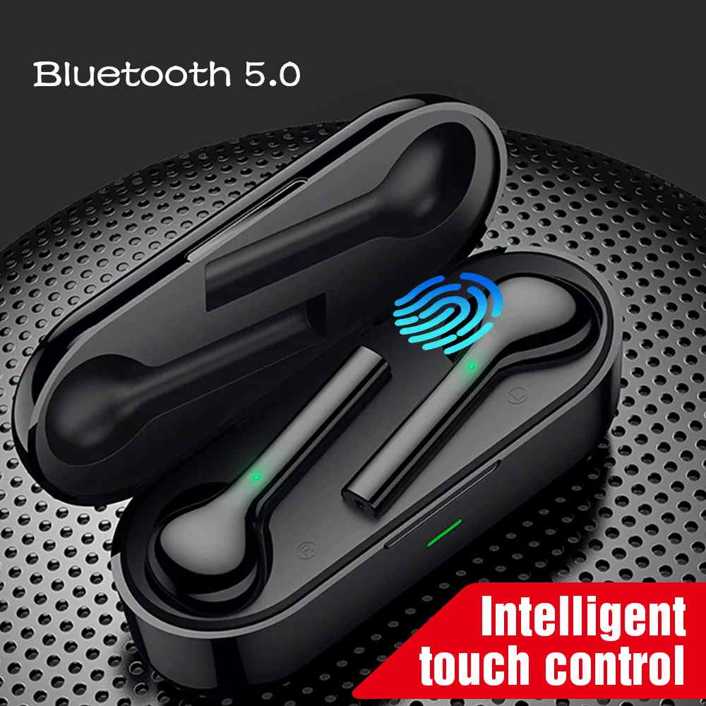

Mini TWS Bluetooth Earphones V5.0 Wireless Headphones Earbuds Touch Control Sport Headset with Charging Box For Smartphones