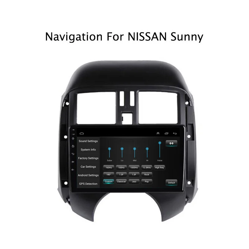 NAVITOPIA 9 дюймов 4G LTE wifi головное устройство для Nissan Sunny 2011 2012 Android 6 0 2G + 32G