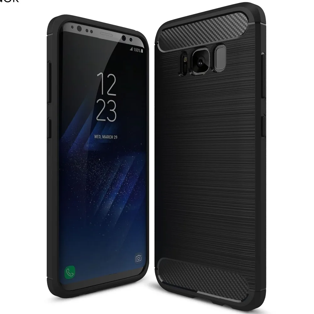 Для Samsung Galaxy S8 плюс Чехол Мягкий чехол ТПУ duty защиты оболочки для samsung s 8