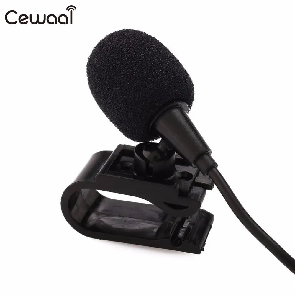 Cewaal Professionals 3.5mm Jack Plug Mini Wired External Microphone Car