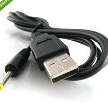 2 м планшет usb кабель для зарядки 2,5x0,7 мм Соединительный Штекерный разъем постоянного тока USB штекер 2,5/0,7 кабель с разъемом dc со шнуром