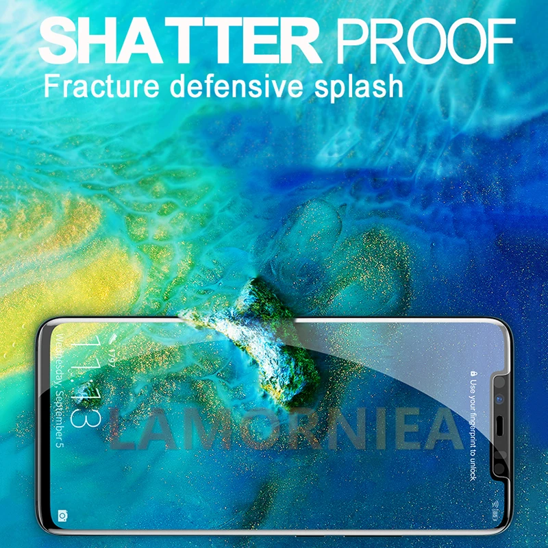 Lamorniea для Huawei Mate 30 20 Pro Nano Liquid UV Полный Клей закаленное стекло для LG V30 V40 V50 Защита экрана для P30 P20 Lite