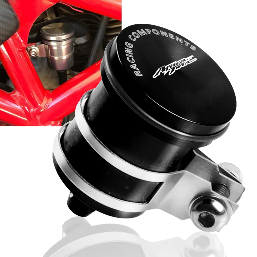 

Motorcycle Rear Brake Fluid Reservoir Clutch Tank Oil Cup For Honda CRF1000L CRF 1000L Africa Twin ABS/DCT 2016 2017 2018 2019