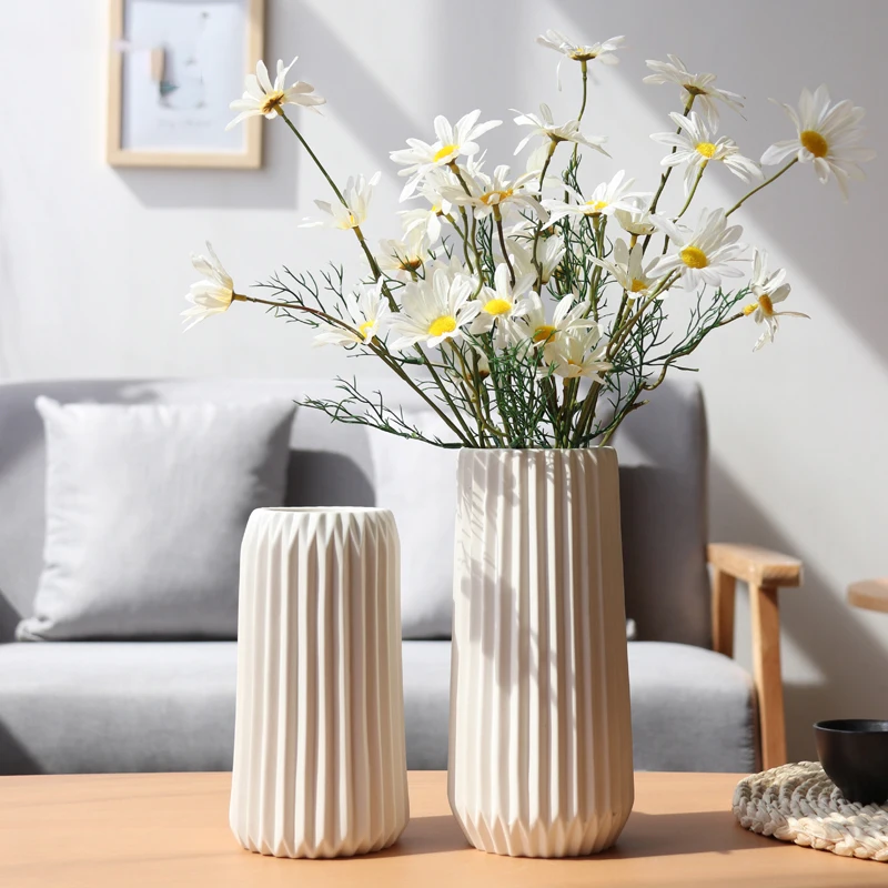 1 шт. керамическая ваза для цветов 2 размера|hydroponic container|white ceramic vasevases porcelain |