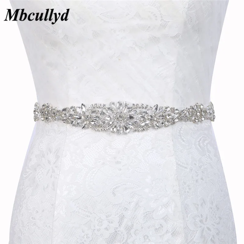 Luxurious Bridal Belt 2019 Shining Crystal Beading Wedding Belts Cheap