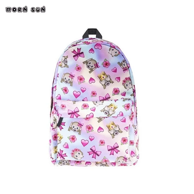 Модная школьная сумка для девочек, розовый, зеленый, с принтом единорога, Женский Повседневный Рюкзак, школьные сумки для подростков, школьные сумки для девочек, rugzak - Цвет: NO. 10