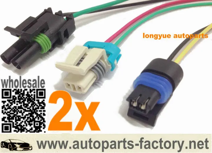 

longyue 2set T56 Connector pigtails Set of 3 (Backup Lights, REV Lockout & VSS)