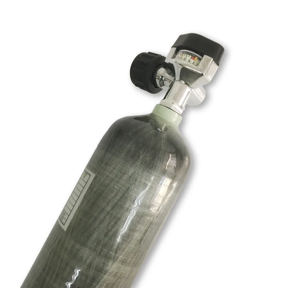 AC10321 Scuba Diving Bottle 4500psi 30Mpa 3LCE PCP Carbon Fiber Scuba Tank Pcp Air Rifle Pcp Air Compressor Composite Cylinder