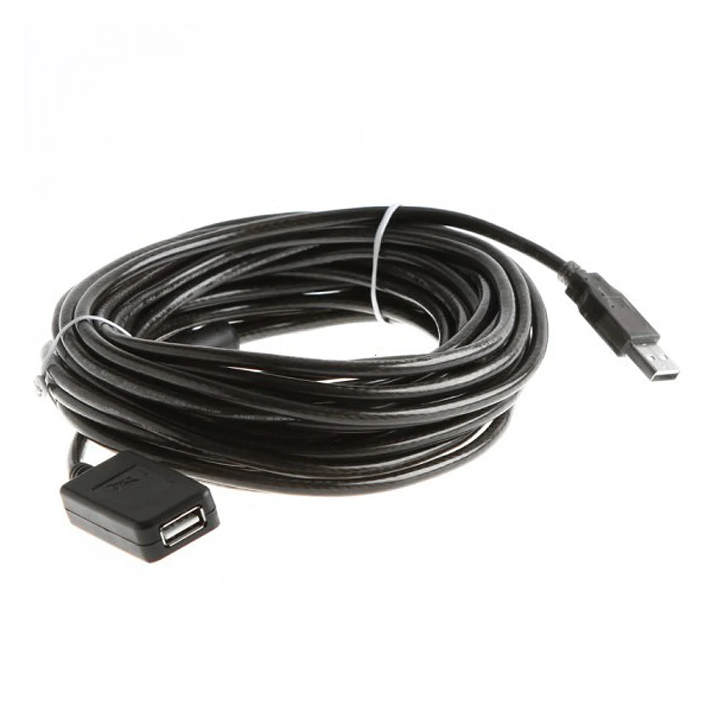 Новый стиль 32 фута 10 м U2.0 Удлинительный кабель Booster A Male to Female серый|cable nikon|cable