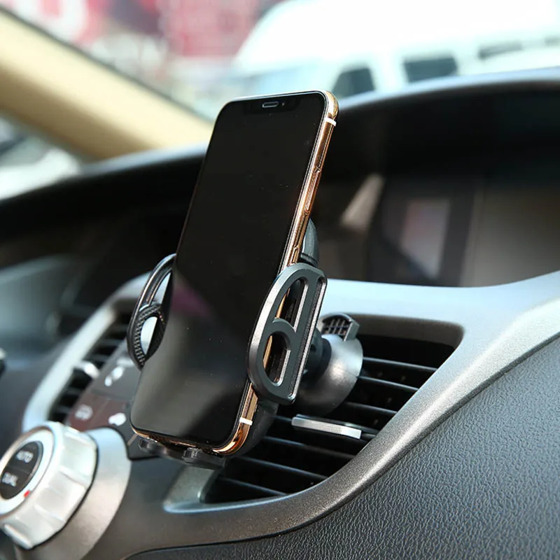 Qi Wireless Car Charger Automatic IR Phone Mount Holder for iPhone XR Samsung Galaxy 2019