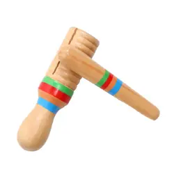 Детский Деревянный Забавный музыкальный инструмент обучающая игрушка деревянная ворона эхолот музыкальная игрушка Детские подарки