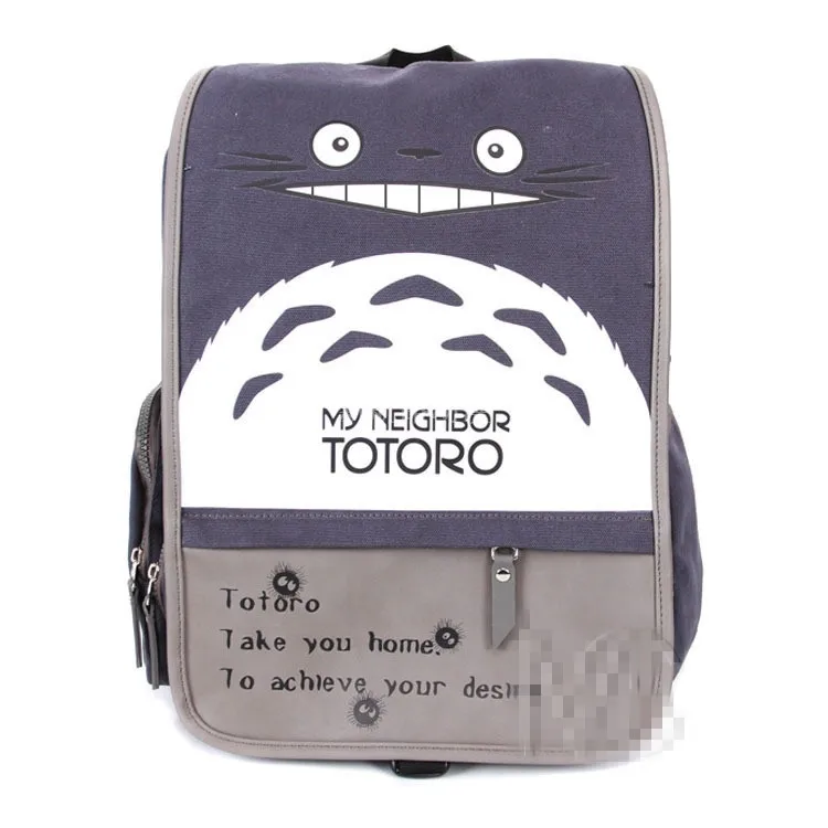 

Cartoo Anime Tonari no Totoro fashion Leisure Preppy style man woman schoolbag canvas cute Totoro bag travel Backpack