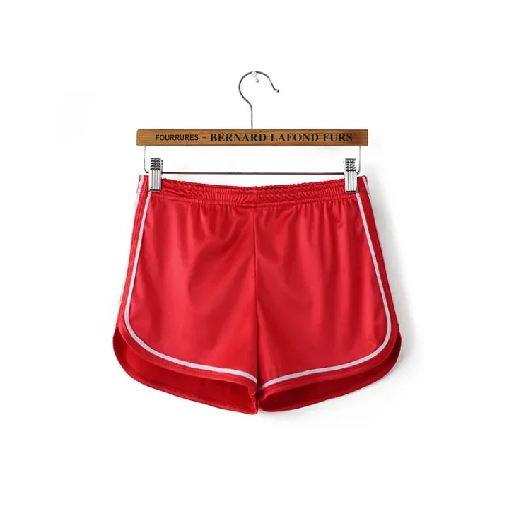 Short Satin Pants Pajama Bottoms 