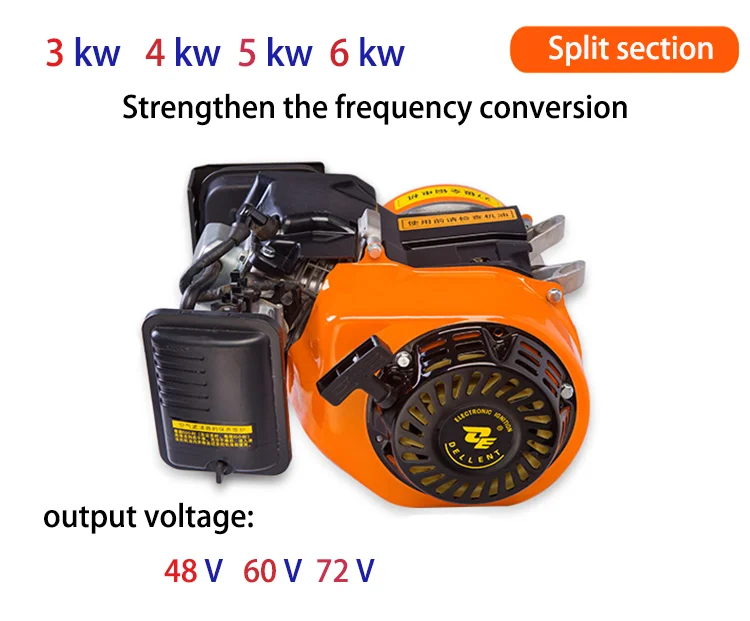 

3kw 4kw 5kw 6kw reinforced inverter electric vehicle range extender 60V car 48V72 volt frequency conversion small tricycle
