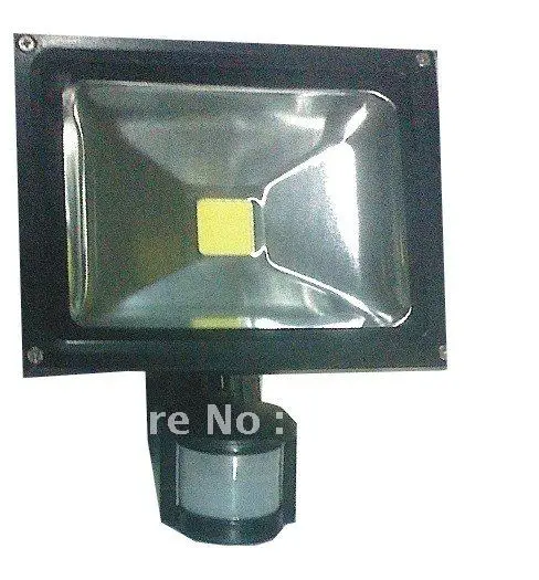 

free shipping promotion PIR 30w led floodlight/led sensor flood lamp/CE&RoHS,warm white/cool white