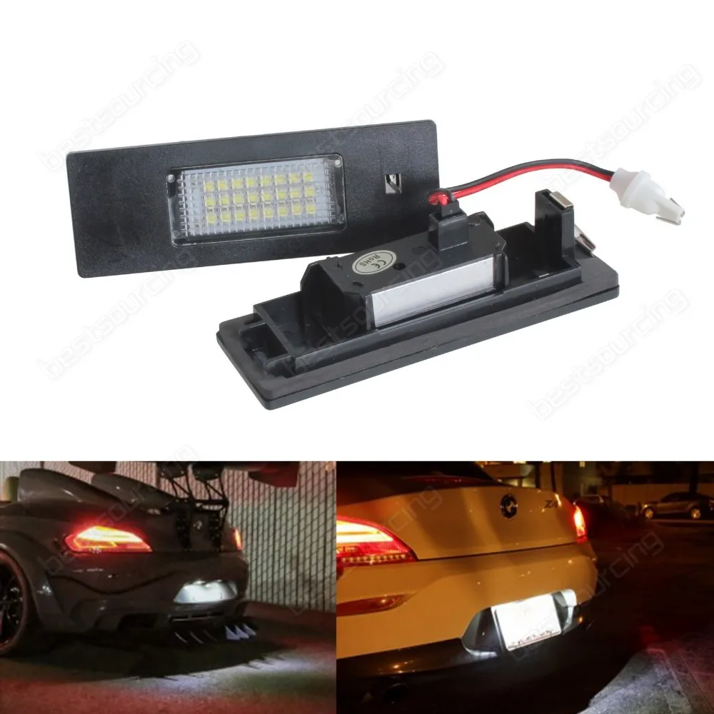 

LED Licence Number Plate Light Kit E81 E87 E63 E64 F12 E85 E86 E89 Z4 White(CA245)