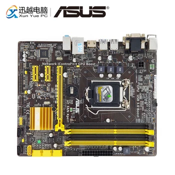 

Asus B85M-G Desktop Motherboard B85 LGA 1150 For Core i3 i5 i7 DDR3 32G SATA3 USB3.0 DVI HDMI Micro ATX Original Used Mainboard