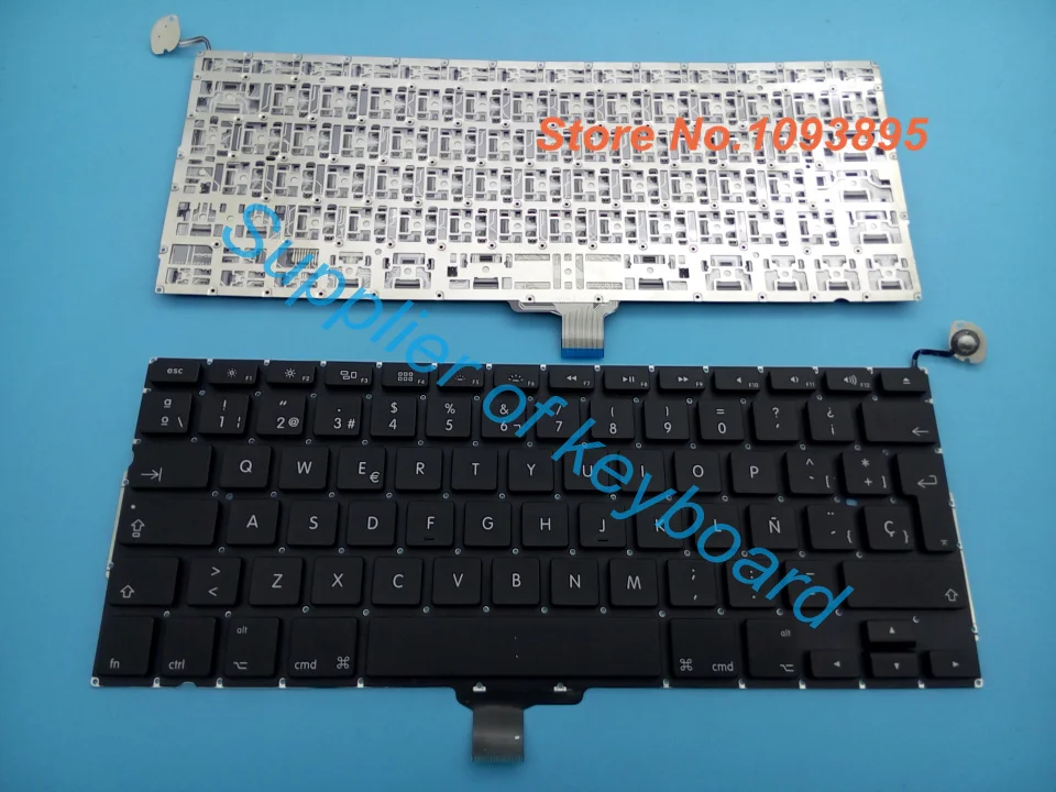 Новая испанская клавиатура для Apple Macbook pro 13 &quot13 3'' A1278 Unibody MC700 MC724 2009-2013 года