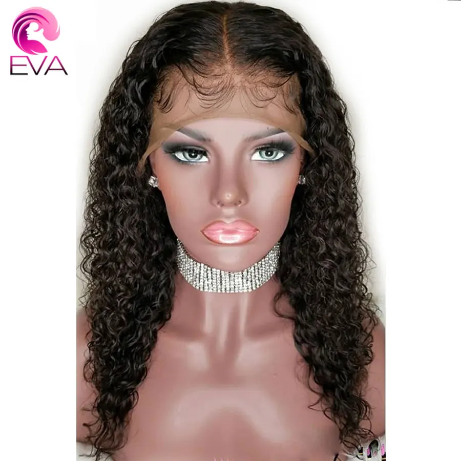 Eva Curly Wigs 13*6 Lace Front Human Hair Wigs Baby Hair 130 or 150