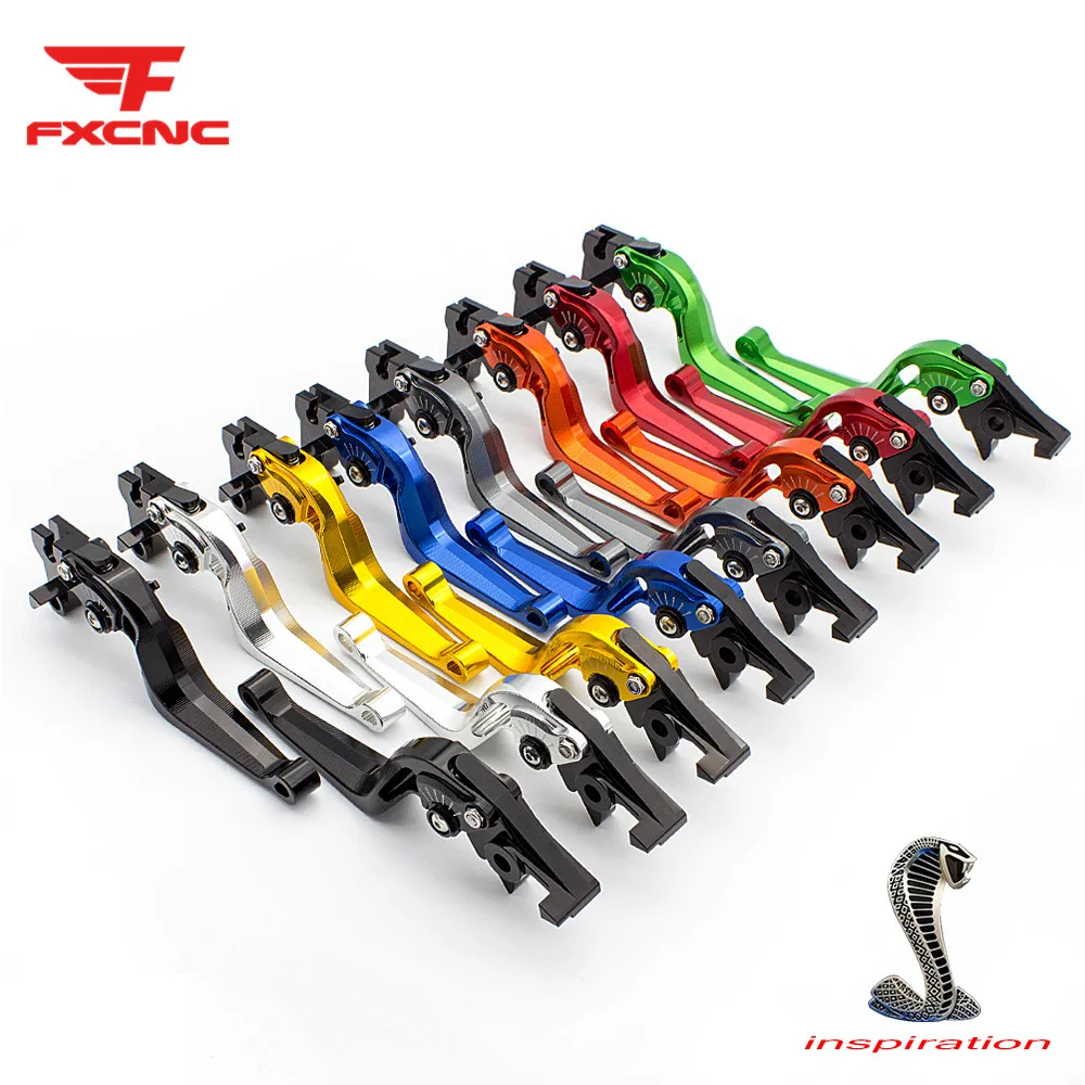 Для SUZUKI SV650 1999 2009 Короткие Длинные Регулируемые Рычаги сцепления в Форме Змеи 3D