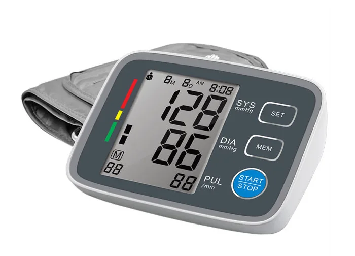

Portable Digital Upper Arm Blood Pressure Pulse Monitor Health care Monitors meters sphygmomanometer