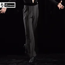 Мужские брюки для бальных танцев, танцевальные брюки, тренировочные брюки, свободная одежда для латинских танцев, современные trousers-AZ2071