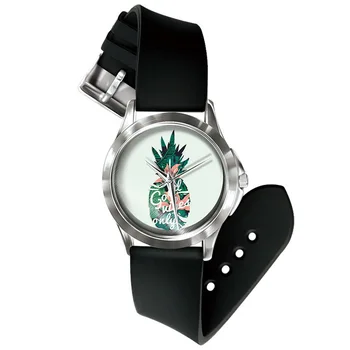 

FUNIQUE Fashion New Silicone Women's Watches Pineapple Analog Quartz Watch Ladies Dial Casual Female Sport Watches Montre Femme