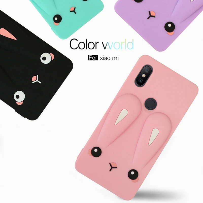 

For Xiaomi Mi A1 Mi A2 Mi 8 SE 5X 6X Case Soft Silicone Cartoon Back Cover Case For Xiaomi Redmi 4A 4X 5 Plus 6 Note 4 4X 5 Pro