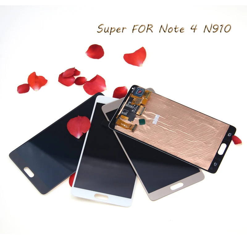 Замена ЖК-дисплея для Samsung Galaxy Note 4 N910 N910C N910A N910F N910H Note4 ЖК-экран дисплей сенсорный