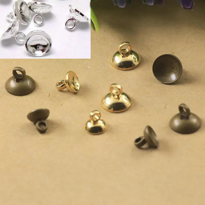 

SONGLONG Necklace End Tip Tassel caps beads Cap end Cap For Fashion Jewelry Making diy hand made jewelry making supplies