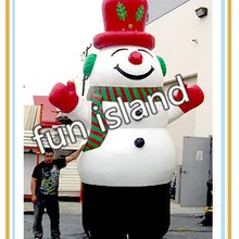 Гигантские Надувные Снеговик, наружная реклама надувные новогодние украшения