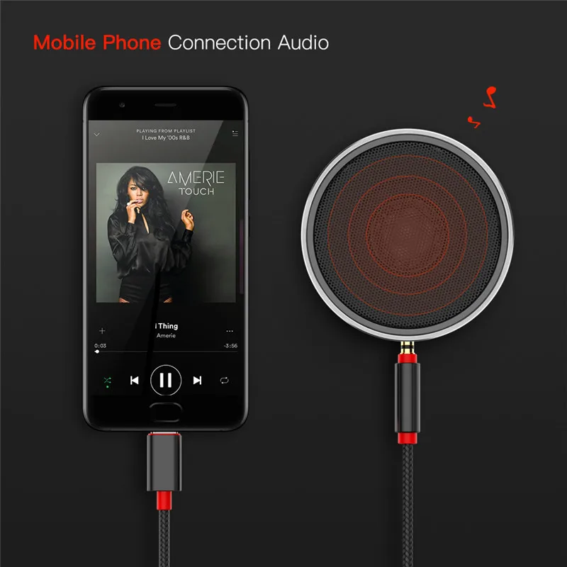 Аудиокабель с разъемом USB Type C Aux разъем 3 5 мм для наушников гарнитура шнур Xiaomi Huawei