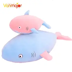 Vanmajor 50/65/80 см программного обеспечения дайвинг акула фигурка мультфильм подушка-акула цвет Акула куклы плюшевые игрушки