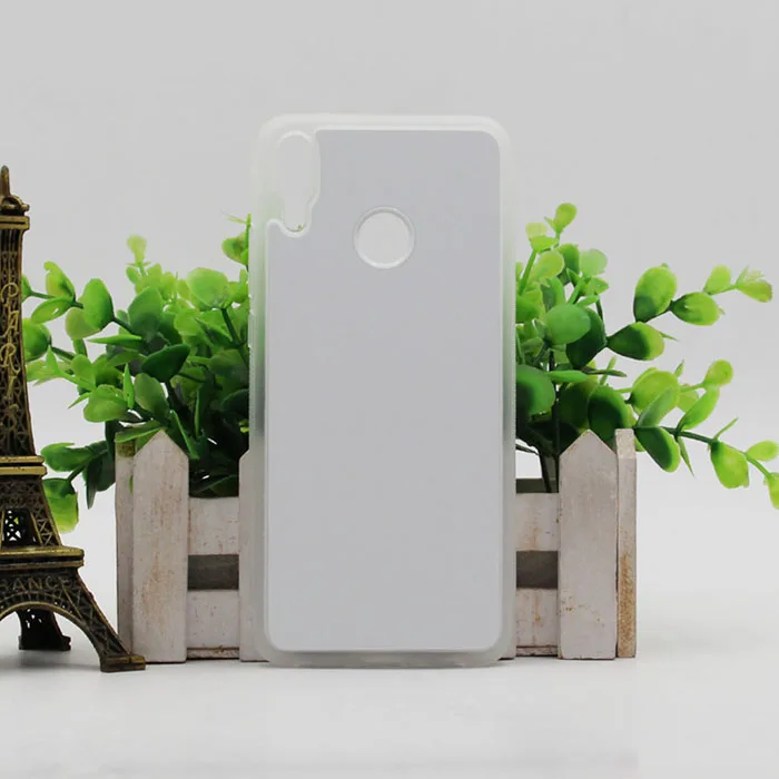 Wtsfwf DIY 2D сублимационная Резина TPU + PC пустой чехол для Huawei Y9 2019 с алюминиевыми