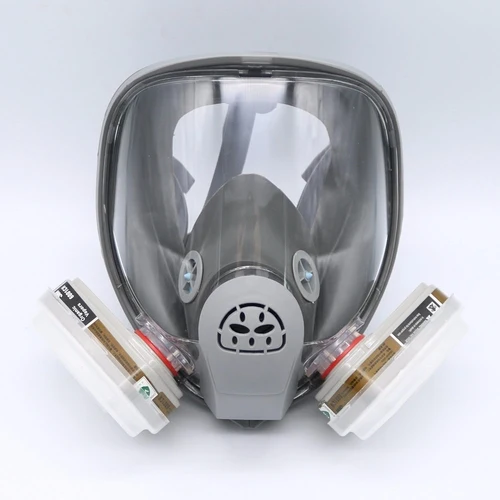 

For 3M 6800 Gas Mask Full Facepiece Respirator 7PCS Kit Painting Spraying Grey