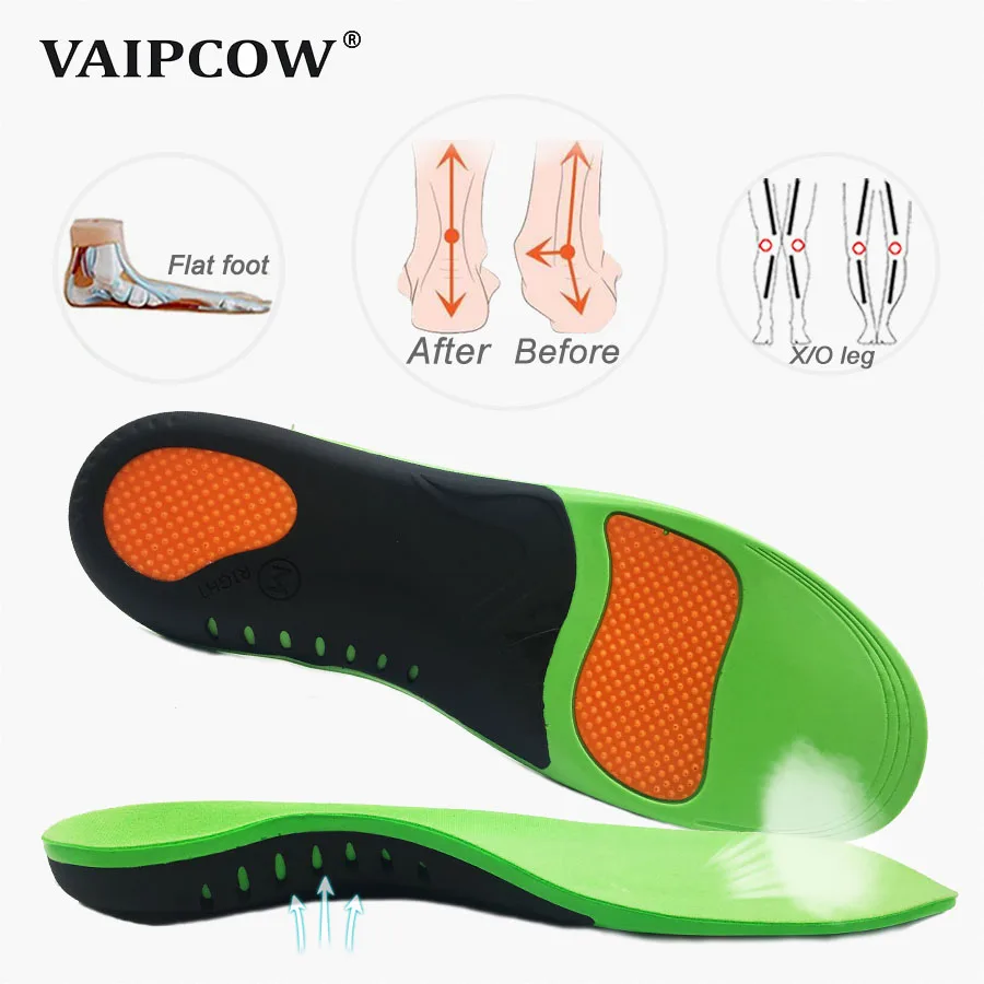 Best Orthopedic Shoes Sole Insoles For Shoes Arch Foot Pad X/O Type Leg Correction Flat Foot Arch Support Sports Shoes Inserts