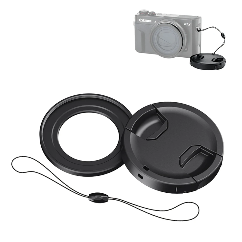 Адаптер для фильтра объектива JJC 49 мм крышка с комплектом держателя Canon PowerShot G5X G7X