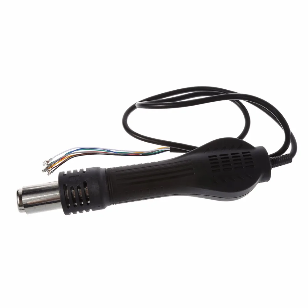 

AC 220V Hot Air Gun Handle With Blower Fan 8 Pin For Soldering Rework Station 80W