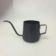 245 мл мини Высококачественный Турецкий кофейник из нержавеющей стали ibrik Кофеварка чайник с s-образным носиком капельная Кофеварка